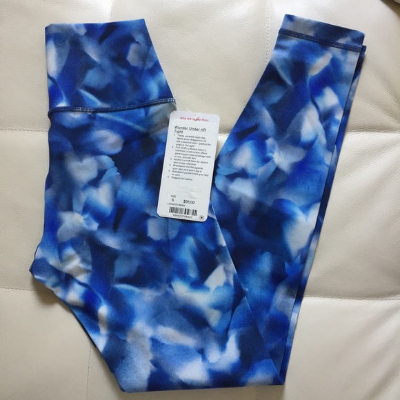 lululemon athletica Pants - NWT BBBM LULULEMON WUNDER UNDER HR TIGHT BLOSSOM